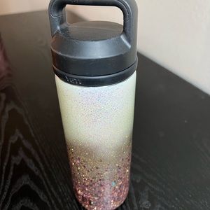 Glitter Yeti Tumbler Bottle - used good condition